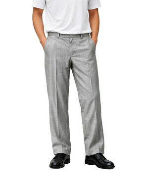 Axist Men's Light Gray Dress Pants